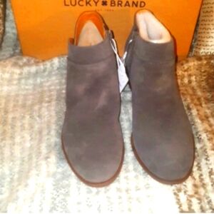 Lucky Brand LJ Brintly 2 Ankle Boots NIB